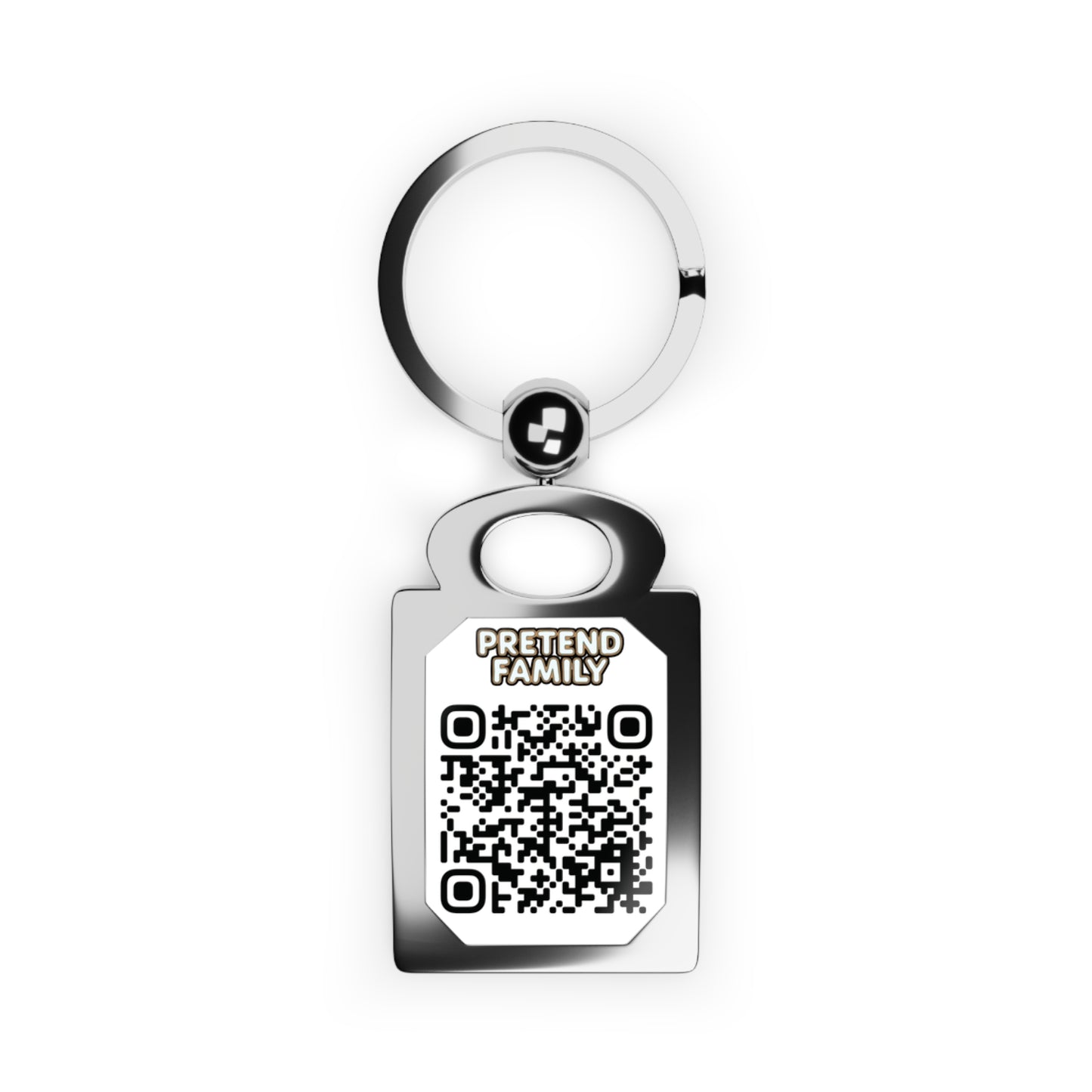 QR Code keyring