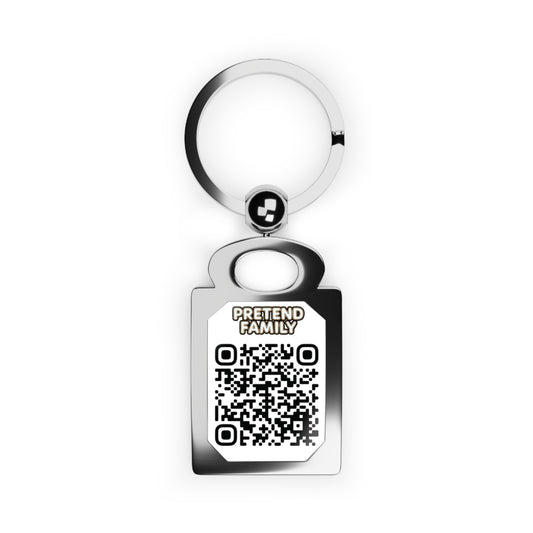 QR Code keyring